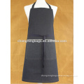 Long Sleeve Denim Apron With Pockets